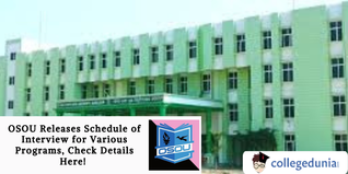 OSOU  Releases Schedule of Interview for Various Programs, Check Details Here!